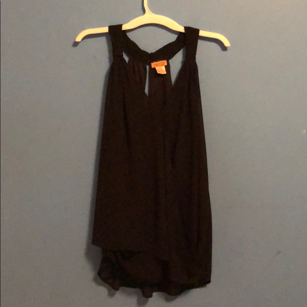 Lightly Worn Black Tank Top